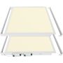 LED-paneeli pinta-asennuskehys 620x620x58 valkoinen – kuva 7