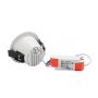 LED-uppovalaisin Ø9,7 cm 10W K4000 95 lm/W IP44 valkoinen – kuva 6