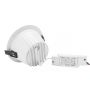 LED-uppovalaisin Ø16,9 cm 14-27W K4000 IP44 valkoinen – kuva 7