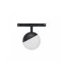 LED-pallovalaisin 48V-kiskoon 5W K3000 435 lm CRI90 – Ø100 mm – Musta