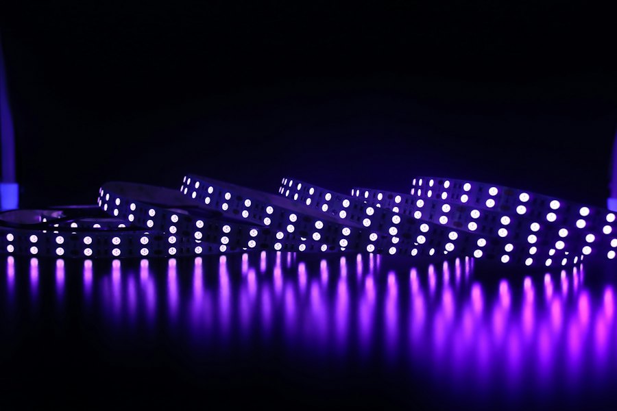 SMD LED-nauha, jossa erilliset valopisteet